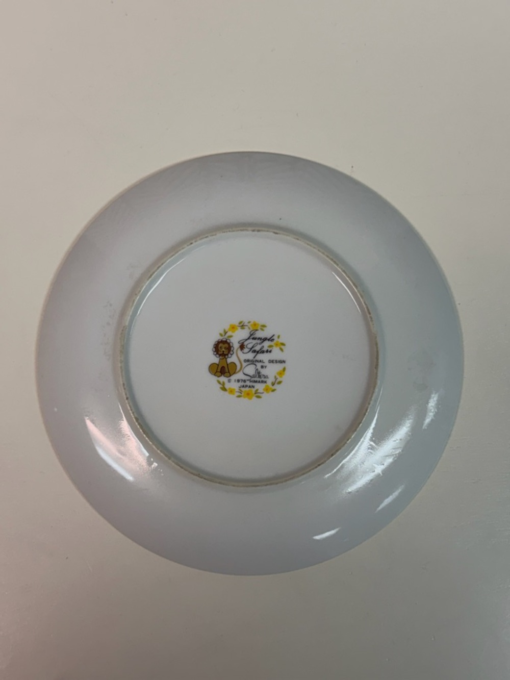 Vintage 1970’s Saltera Jungle Safari Animal Cake Plates Set of 4 Japan - Picture 5 of 12